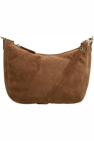 Manfield Suede crossbody tas