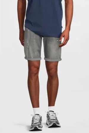 Cars Denim regular short grijs