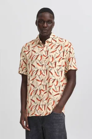 Blend Casual overhemd ecru