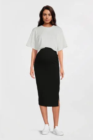 Mama;licious Zwangerschaps cropped top