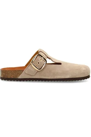 Manfield Suède clogs