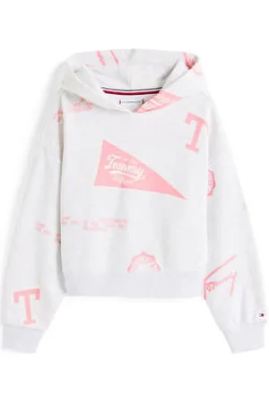 Tommy Hilfiger Hoodie grijs melange
