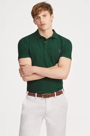 Ralph Lauren Slim polo groen