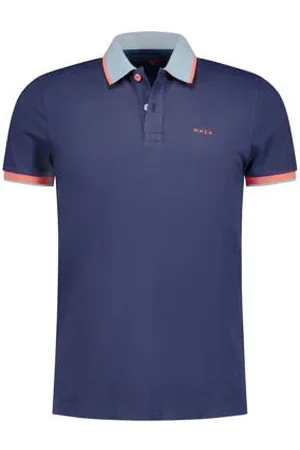 New Zealand Auckland Comfort fit polo donkerblauw
