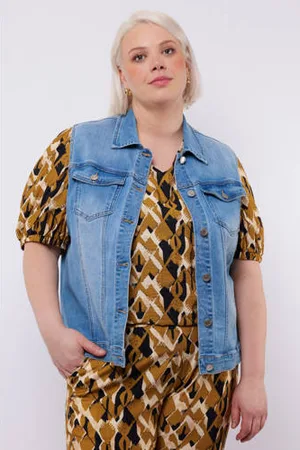 Exxcellent Denim gilet