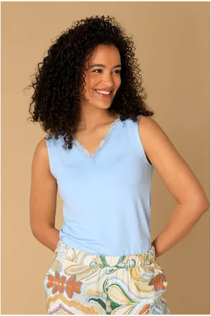 Ivy Beau Mouwloze top