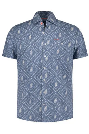New Zealand Auckland Casual overhemd blauw