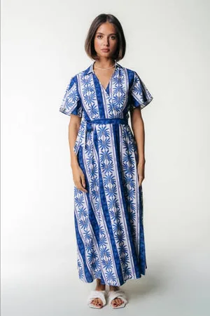Colourful rebel Maxi jurk