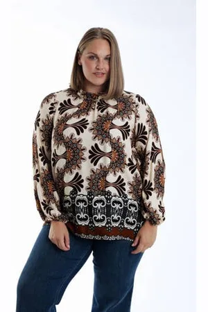 Paprika Blousetop bruin