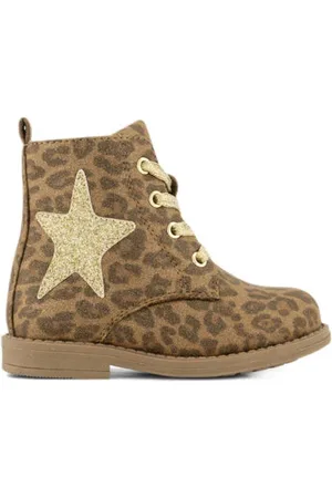 Graceland Veterboots met panterprint