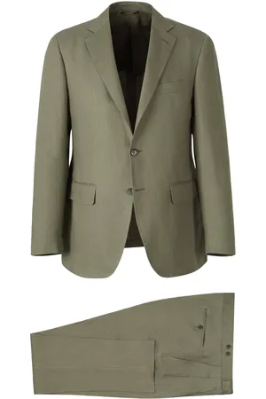 CANALI Plain Linen Suit