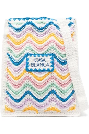 Casablanca Mini Gradient Wave Crochet Crossbody Bag