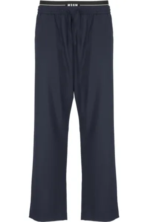 Msgm Trousers Blue
