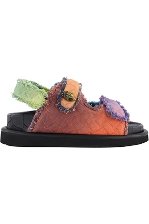 Kurt Geiger Dames Orson Sandaal Blauw/Multi
