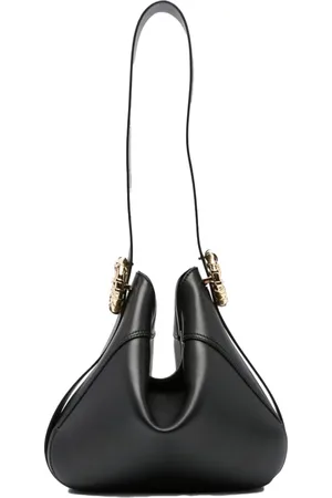 Lanvin Black leather small-medium Melodie shoulder bag