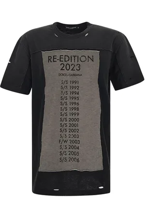 Dolce & Gabbana T-Shirt With Re-Edition Patch