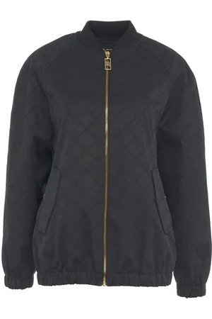 Elisabetta Franchi Bomber jacket with monogram