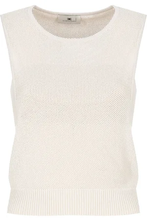 Elisabetta Franchi Sweaters Ivory
