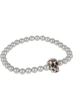 Alexander McQueen Skull Beaded Bracelet