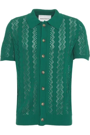 AMARANTO Open knit cardigan