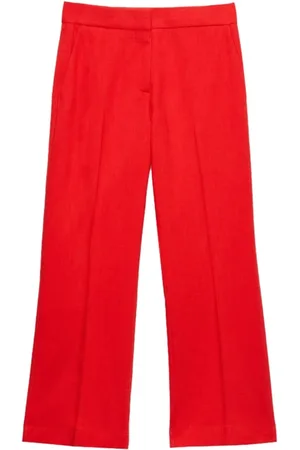 Msgm Trousers Red