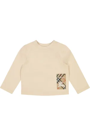 Burberry Baby Meisjes T-Shirt In Zalm