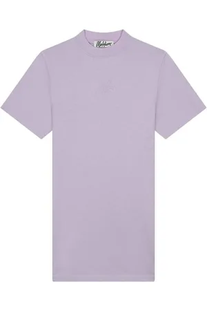 Malelions Women Firma T-Shirt Dress - Lilac