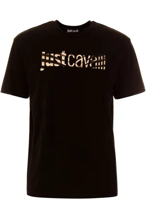 Roberto Cavalli T-shirts and Polos Black