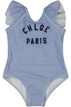 Chloé Chloe Baby Meisjes Zwemkleding In Blauw