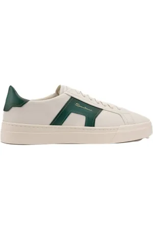 santoni Sneakers Cream