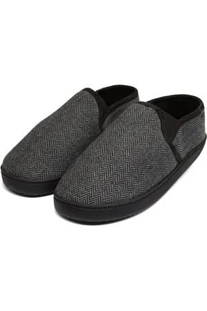 Aspact Home Shoes Herringbone Black