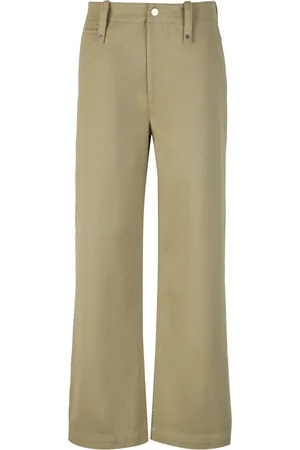 Burberry Straight Cotton Trousers