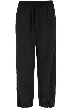 Burberry Black nylon joggers