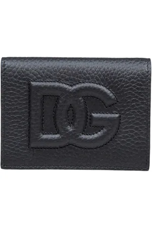 Dolce & Gabbana Leather card holder with dg logo