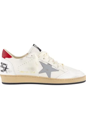Golden Goose Heren Ball Star Sneaker Wit/Grijs