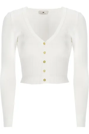 Elisabetta Franchi Sweaters Ivory