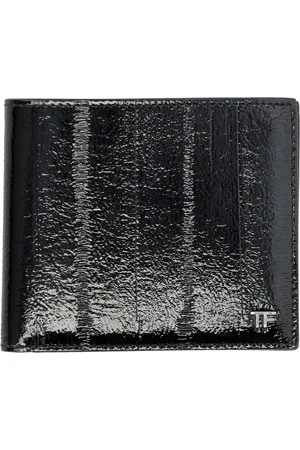 Tom Ford BIFOLD WALLET EEL PRINT LEATHER