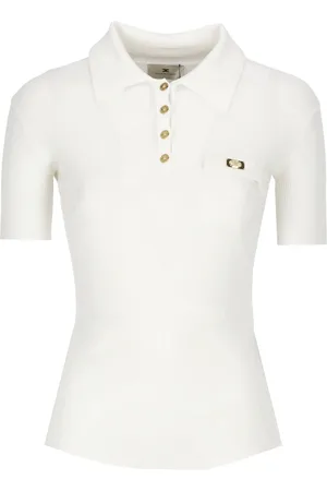 Elisabetta Franchi Sweaters Ivory
