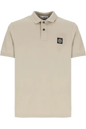 Stone Island T-Shirts And Polos Beige