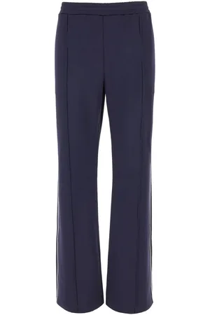 VALENTINO Navy blue nylon blend joggers