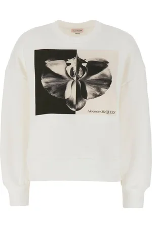 Alexander McQueen White cotton sweatshirt