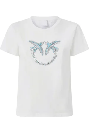 Pinko T-shirts and Polos White