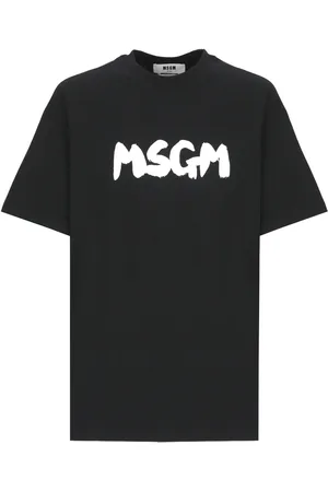 Msgm T-Shirts And Polos Black