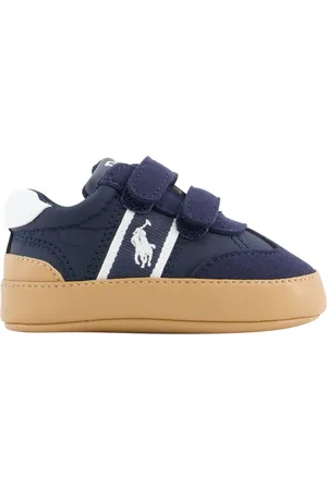 Ralph Lauren HERITAGE COURT III Baby Jongens Sneakers In Navy