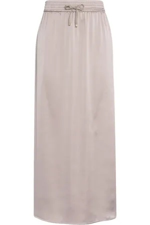 HERNO Satin maxi skirt