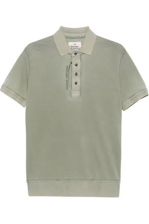 Vivienne Westwood Ripped Polo Green