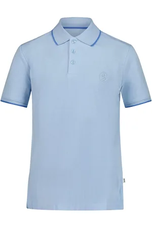 HUGO BOSS Boss Kinder Jongens Polo In Licht Blauw