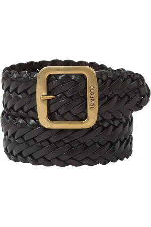 Tom Ford Braided Leather Belt