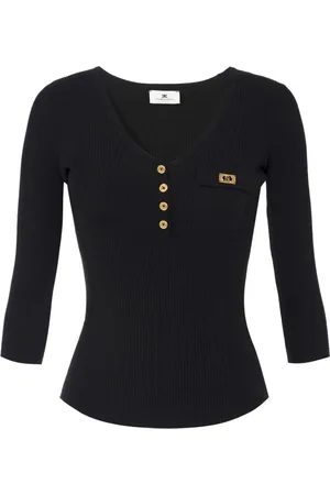 Elisabetta Franchi Sweaters Black