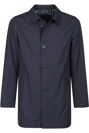 HERNO Raincoat Blue
